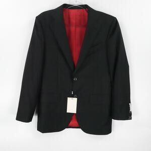 Suitsupply Blazer Mens 38 Vitale Barberis Canonico Wool La Spalla Bespoke‎